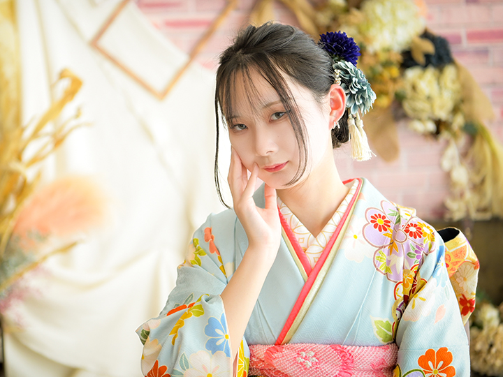 成人式の撮影は写真スタジオできれいに
